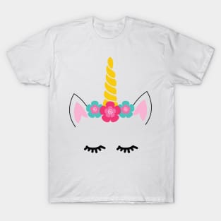 Unicorn face T-Shirt